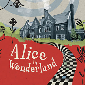 Alice In Wonderland poster graphic