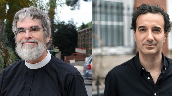 Brother Guy Consolmagno SJ and Jad Abumrad