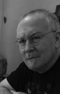 Black and white portrait of Jim Klueg