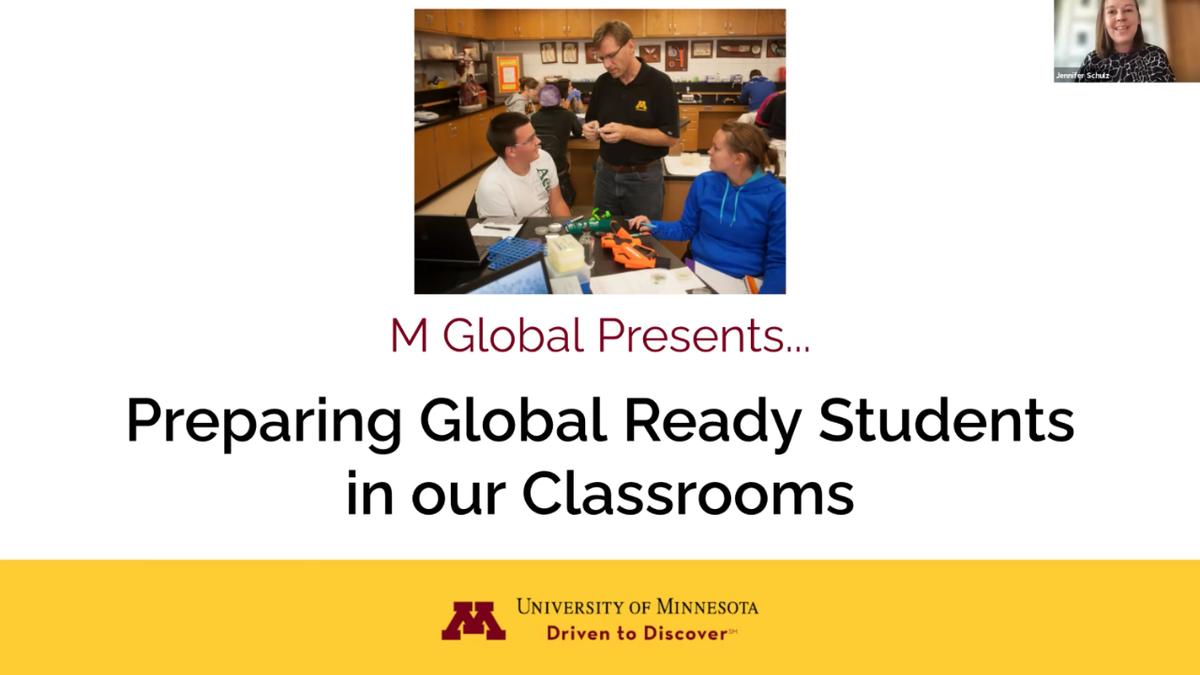Global Ready Students presentation slide