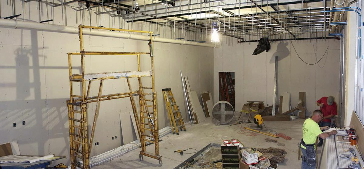 Image of MMAD Lab Construction in progress