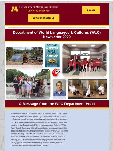 Fall 2020 WLC Newsletter