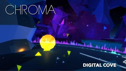 screenshot of the game Chroma, part of the Digital Cove series