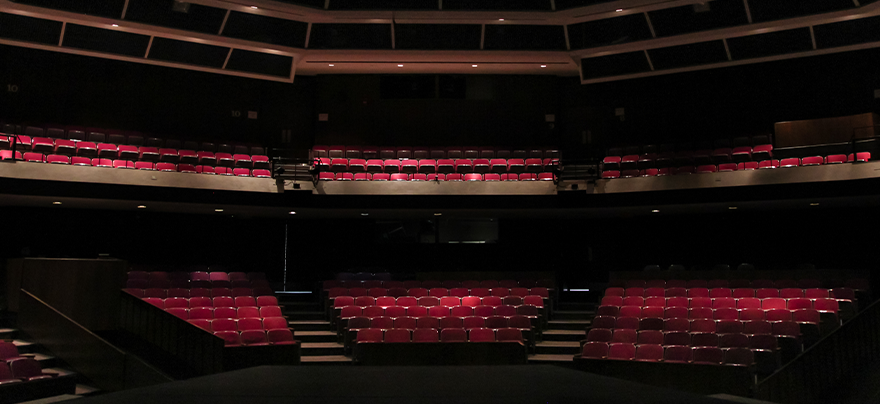 wide shot of the inside of the marshall performing arts center 2